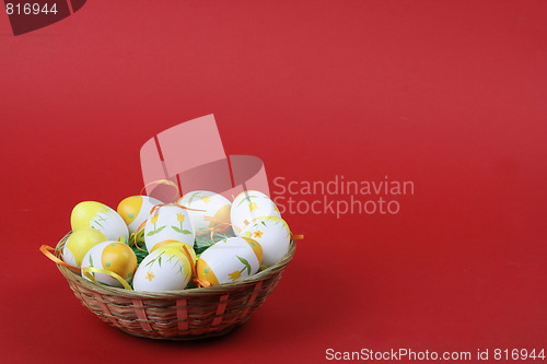Image of Painted easter eggs 