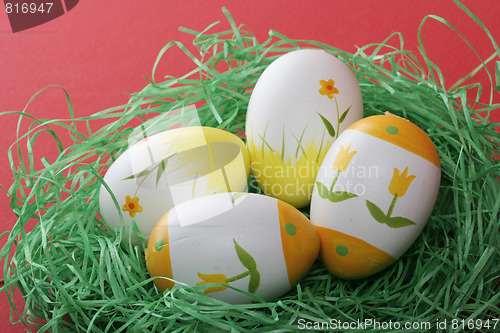 Image of Painted easter eggs 