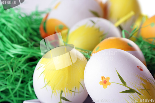 Image of Painted easter eggs 