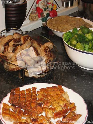 Image of Norwegian Christmas dinner