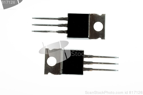 Image of Pair of Power transistors