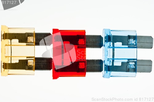 Image of Blade Fuses in line