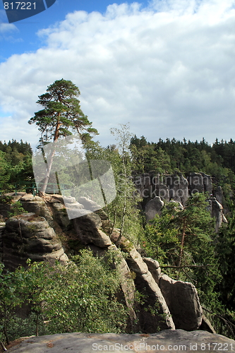 Image of  rockies in Czech paradise 