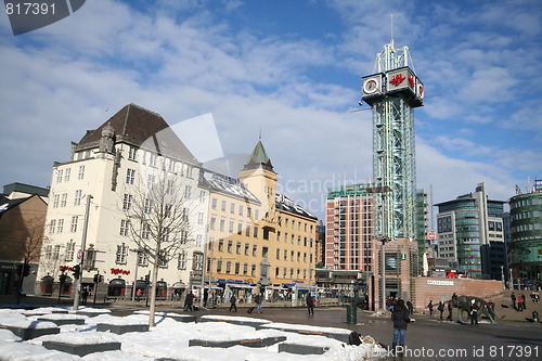 Image of Jernbanetorget in Oslo