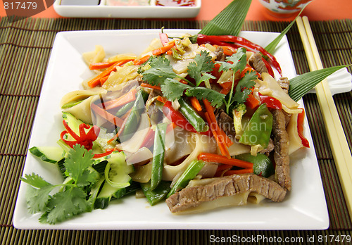 Image of Beef Noodle Stirfry