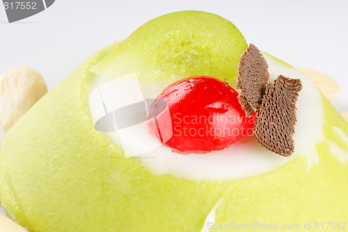 Image of Sicilian cassata close-up