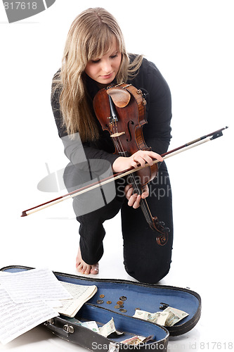 Image of Street violinist