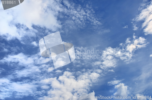 Image of Cloudscape  - only sky and clouds