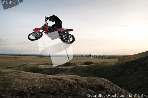 Image of Motor cross rider