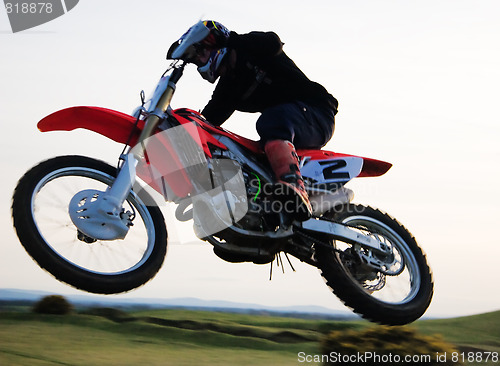 Image of Motor cross rider