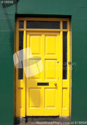 Image of Yellow door