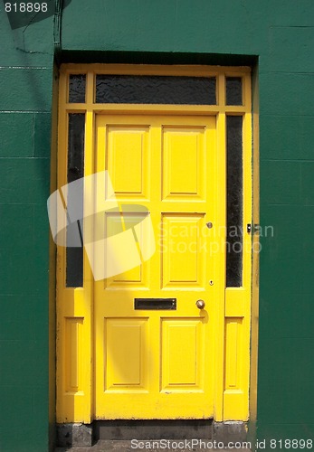 Image of Yellow door