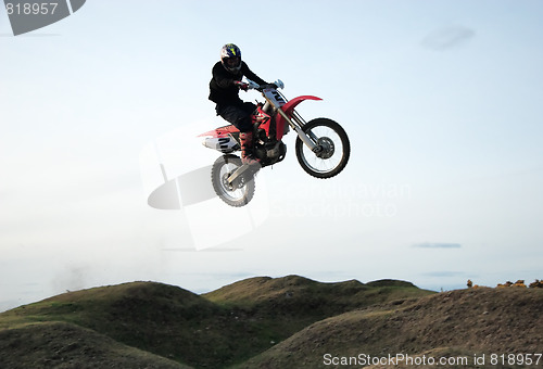 Image of Motor cross rider