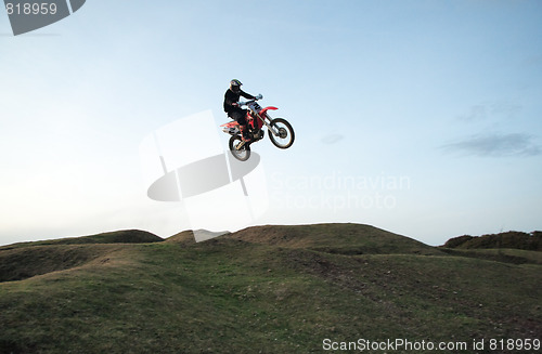 Image of Motor cross rider