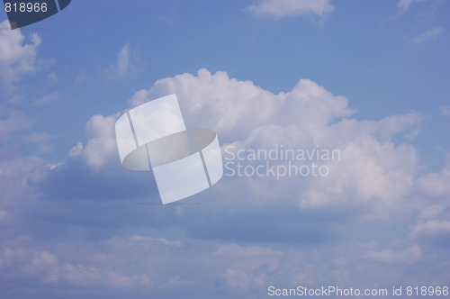 Image of beautiful summer sky