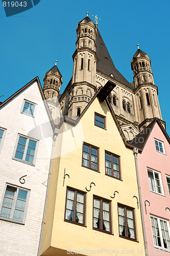 Image of Glimpse of old town Cologne in Germany