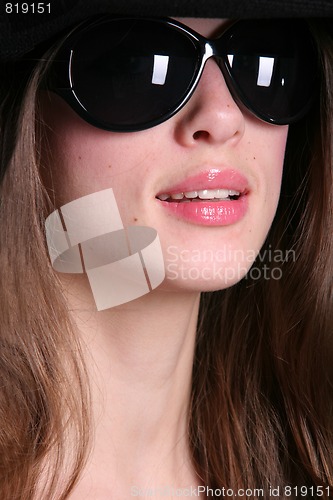 Image of girl in sunglasses