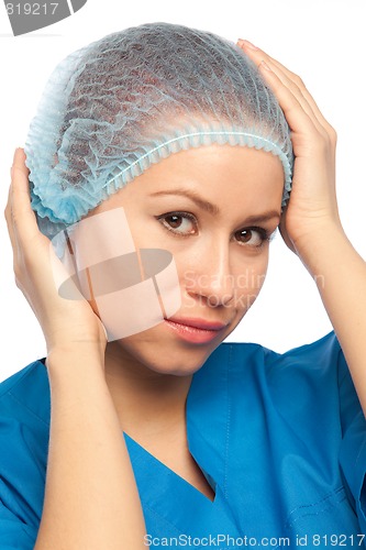 Image of beautiful nurse