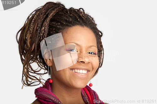 Image of smiling young woman