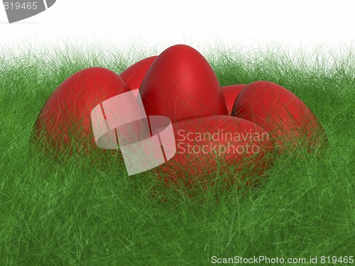 Image of Easter eggs