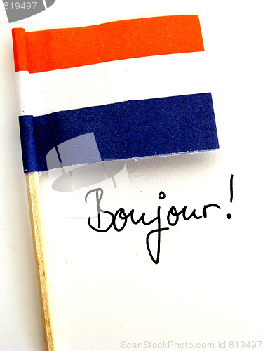 Image of bonjour