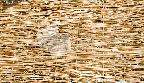 Image of wicker fence