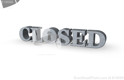 Image of closed