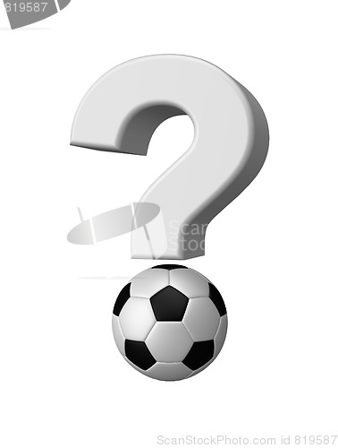 Image of soccer question mark