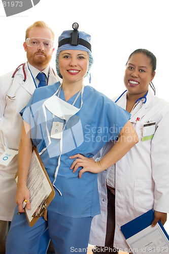 Image of Smiling Medical Team