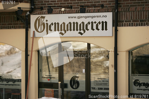 Image of Gjengangeren newspaper