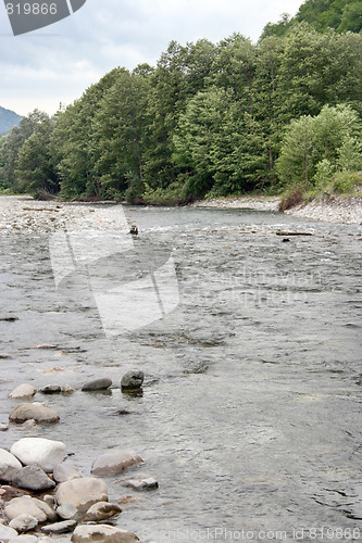 Image of mountain river