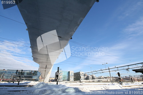 Image of Below bridge