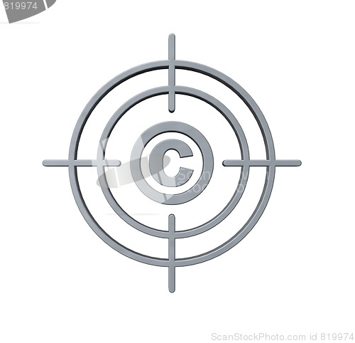 Image of copyright target