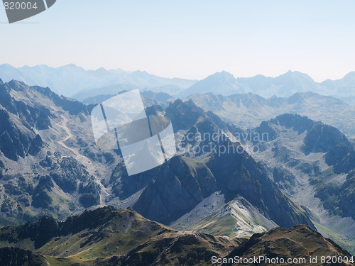 Image of French Pyrenees mountains range