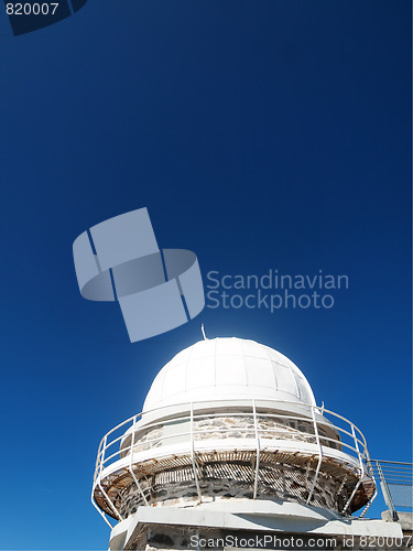 Image of Telescope dome observatory