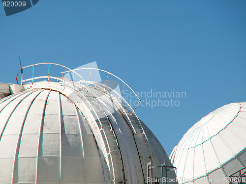 Image of Telescope dome observatory