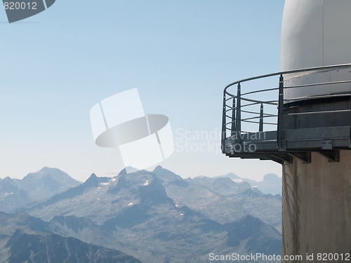 Image of Telescope dome observatory