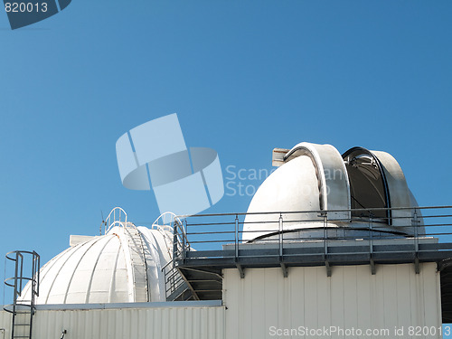 Image of Telescope dome observatory