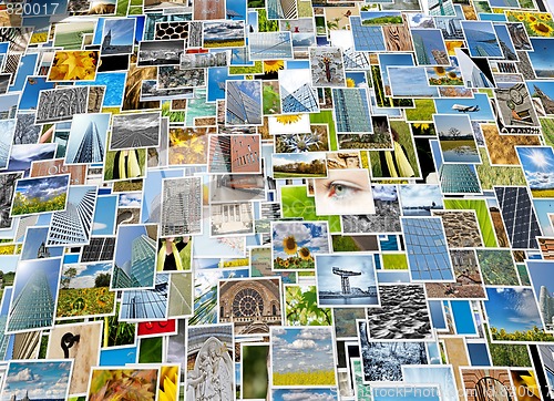 Image of Piles of photo background