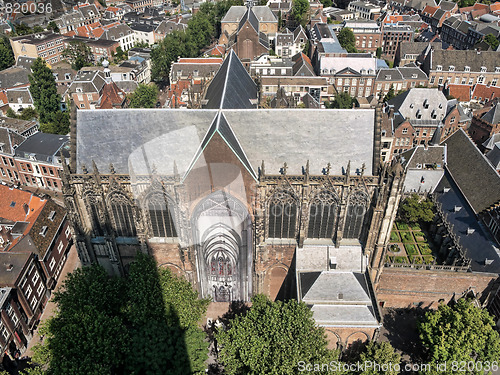 Image of Areal of the city of Utrecht in the Netherlands