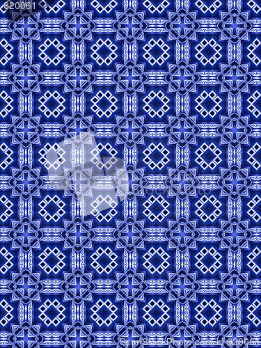 Image of blue wallpaper