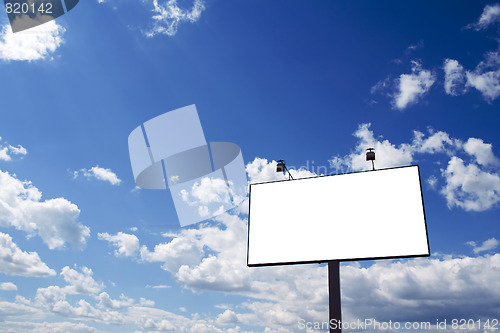 Image of Blank billboard