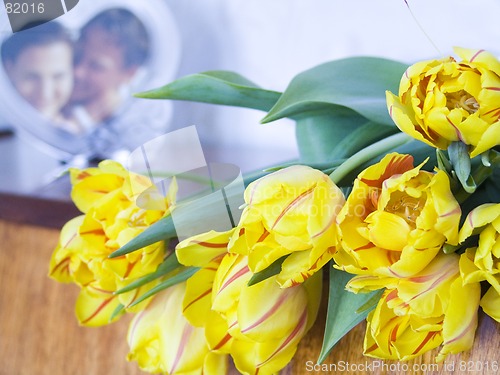 Image of Tulip flower bouquet