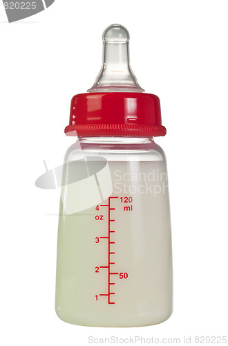 Image of Bottle of infant formula milk