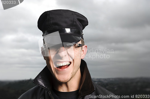 Image of Happy officer