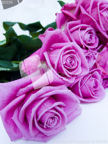 Image of Red roses bouquet