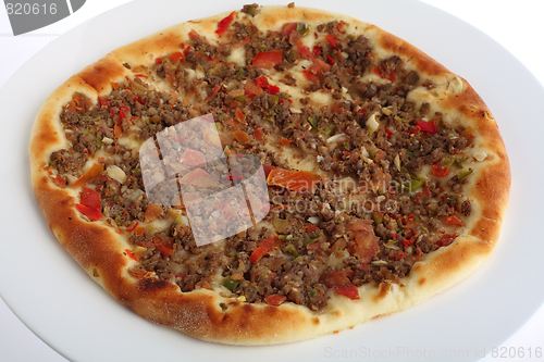 Image of Fatayah with meat topping