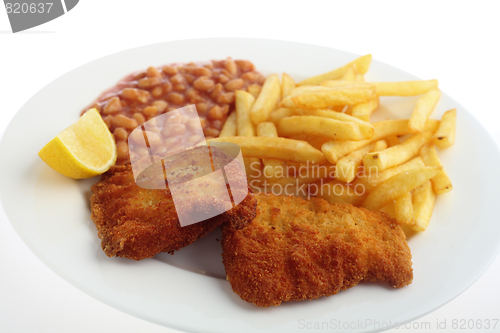 Image of Breade fish side view