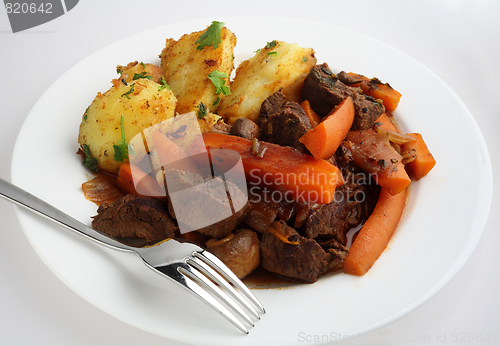 Image of French style beef and carrot stew