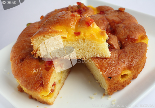 Image of Italian style sponge cake